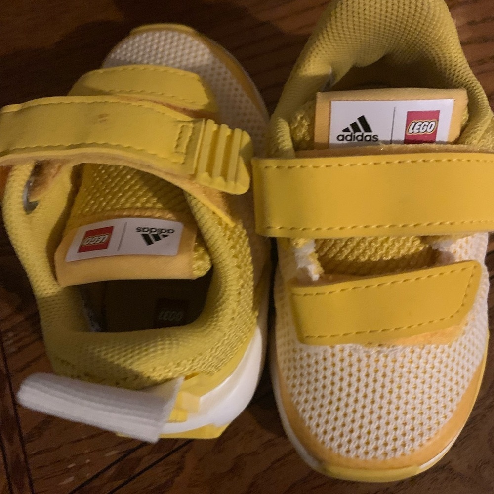 Like new Adidas Legos for toddler! Size 4